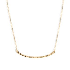 Gorjana Taner Bar Necklace delicate 18k gold plated